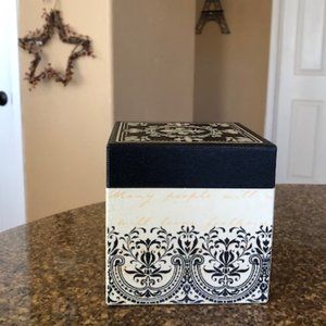 Fleur de Lis Precious Things Double Storage Box
